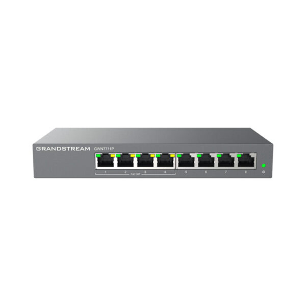 Grandstream Layer 2 Lite 8 Port PoE Managed Switch