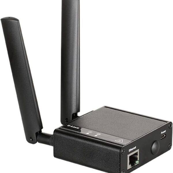 D-Link 4G LTE (Cat 4) to Gigabit Ethernet Modem/Bridge, Best for M2M Applications, Supports OpenVPN, Optional Enterprise Service Platform, Works on Verizon or AT&T (DWM-311-B1)