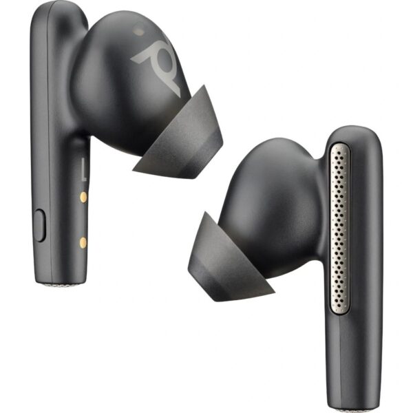 Poly Voyager Free 60 UC M Carbon Black Earbuds, BT700 USB-C Adapter, Basic Charge Case 7Y8L8AA